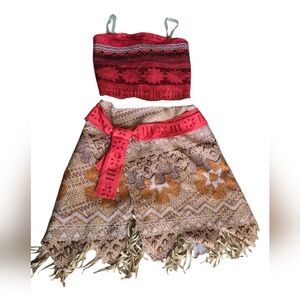 Moana costumes size 4-6